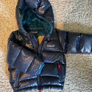 3-6 month Patagonia Hi-Loft Down Jacket NWTO